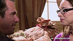 Does step-daughter Lindsey Meadows spice up his sex life with a fuck?