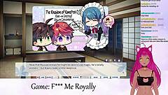 Vtuber Lewdneko Plays Lewd Game F Me Royally