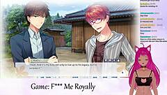 Vtuber Lewdneko Plays Lewd Game F Me Royally