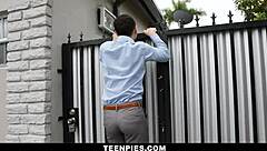 Busty Babe Alina Belle Enjoys Shower Of Sperm On Thick Ass