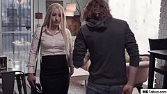 Bella rolland's pawg secretary cheats with boss at office taboo