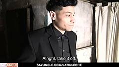 Engaging strong boy Danny for construction, but he ends up giving me a blowjob?