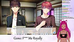 Vtuber Lewdneko Plays Lewd Game F Me Royally