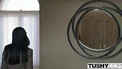 tushy anal discipline with brunette tutor in doggystyle