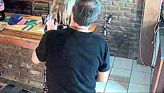 Caught Husband Cheating With Neighbors Slut Wife