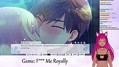 Vtuber Lewdneko Plays Lewd Game F Me Royally