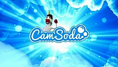 can a tiny dude handle her big natural tits while she masturbates on cam?