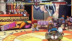 brian vs shokuhou in hentai sex with cumshot