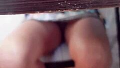 camara espia a sobrina sin calzon