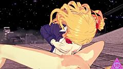 Oshi no Ko Hoshino Ruby hentai videos feature gameplay with uncensored content from TheReal3DStories 2.