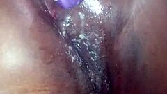 Wow, creamy asshole gets toyed and assfucked in BBW anal play!