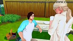 stepbrother craves huge cock in ass