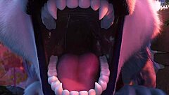 Hentai Vore Animation with Bonus Furry Angles