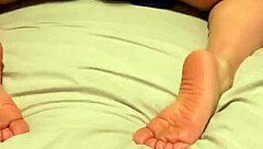 BBW Slut Wife in Lingerie Masturbates Before Getting Fucked and Cumshot