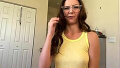 Creampie for Horny Teen 18+ Step Sister Serena Hill in Household Fantasy with Scott Stark