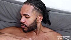 After soccer want bareback blowjob to relax with monster cock