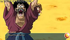 Bulma Adventure 4 - Mr Satan Watches His Agent Miss Piiza Pizza Get Gangbang At The Cell Games