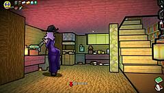 Witch tests potion for giant cock