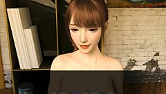 i play nudist school part 9 with lena on our beach date, shaved and hairless