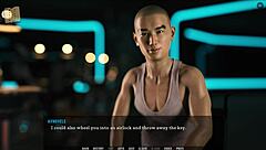 Dusky trans babe india taina orgasms from machine on cock