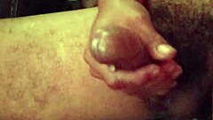 Ron jerks off wildly in this hot gay masturbation scene!