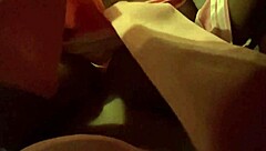 horny man distracts silicone sex doll from a book