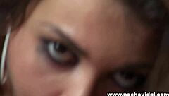 she kneels to blow him grips hair fucks face nacho rims ass fucks doggie against wall