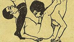 Vintage Erotic Drawings-The Erotic Alphabet