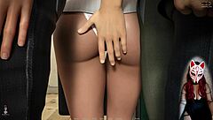 i see kate in that short skirt outdoors