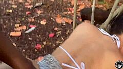 Lil D Deepthroats Valerie Kay While Riding Her Cock On A Jetski Outdoors.