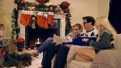 Petite andi rose notices stepbro's huge cock. She gives blowjob and reaches orgasm