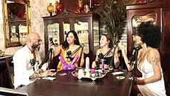 ela ganhou o titulo de mais sensual do brasil e o brinquedinho pra buceta - damiana evento da santa caliente na villa fonttina