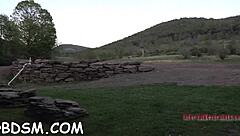 rough bdsm session with tight pussy fucking