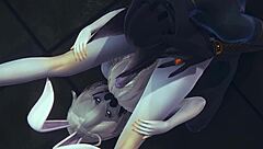 Yaoi Femboy Furry Anubis Dogboy And Mew Catboy Hard Sex With Bunnyboy Threesome