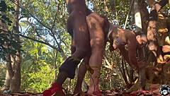 Lil D Deepthroats Valerie Kay While Riding Her Cock On A Jetski Outdoors.