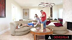 steamy bisexual threesome with wild double penetration