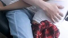 Hot School Babe Sucks Dick Cumshot Mouth