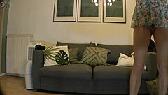 Hot girlfriends at fake photoshoot backstage