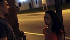 Petite Teen 18+ Gets Rough Outdoor Action with Facial Finish