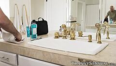 Busty tranny marissa minx analled vigorously by swinger