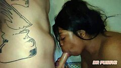 Angolan Woman Gets Handjob and Cumshot in Interracial Hardcore