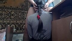 I guide her head to make me cum quick. She nails it every time!