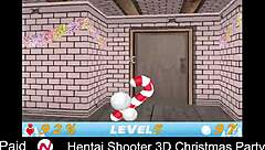hentai shooter 3d christmas party with big tits monsters uncensored