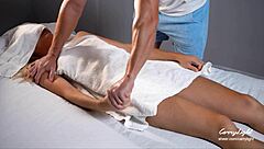 Pervert Masseur Cums!