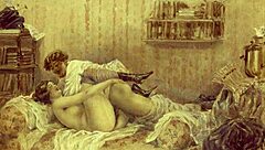 Look at this vintage hentai comic's erotic illustration!