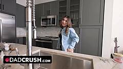 Step-Mommy's Trimmed Pussy Licks Deepthroat Blowjob for Loving Step-Daddy's Orgasm in Cunilingus Muff Diving