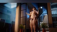 sexy mei gets handjob and titty fuck in compilation