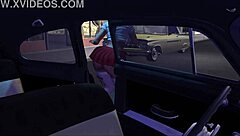 Hot Rod Dancer Alexxa Twerks Solo in 3D Cartoon