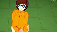 Velma Dinkley Uses Her Tight Pussy To Solve Mystery In Cosplay