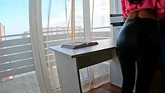 stepbro interrupted my study session and seduced me into passionate doggystyle sex with his big cock